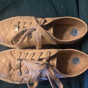 G by Guess Pink Sneakers Suede Low-Top